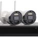 ISIWI KIT WIRELESS CONNECT S2 ISW-K1N8BF2MP-2 GEN1 NVR 8 CANALI + 2 TELECAMERE IP 1080P 2MPX WIRELES