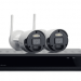 ISIWI KIT WIRELESS CONNECT S2 ISW-K1N8BF2MP-2 GEN1 NVR 8 CANALI + 2 TELECAMERE IP 1080P 2MPX WIRELES