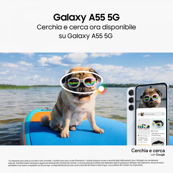 SAMSUNG GALAXY A55 5G 128GB 8GB BLUE BLACK
