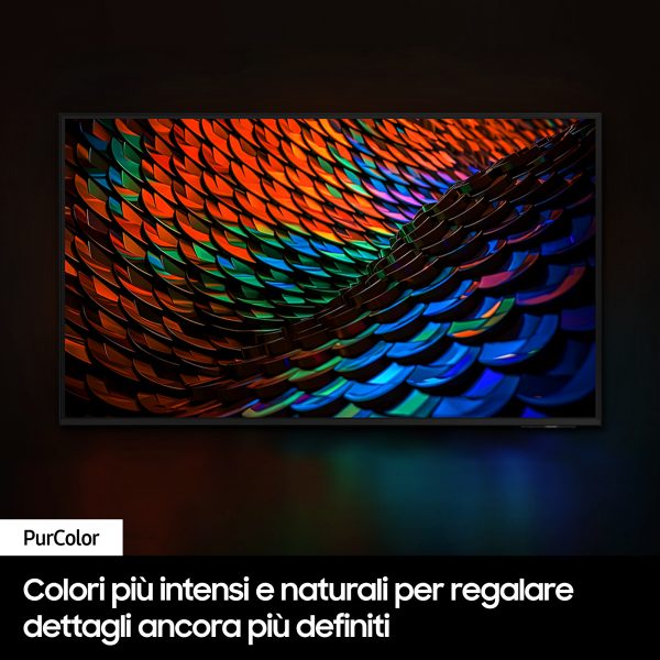 SAMSUNG SMART TV 50" 4K UHD WIFI LAN DLNA DVT2 DVBS2 HDR10 ITALIA NERO