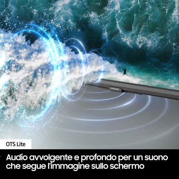 SAMSUNG SMART TV 50" 4K UHD WIFI LAN DLNA DVT2 DVBS2 HDR10 ITALIA NERO