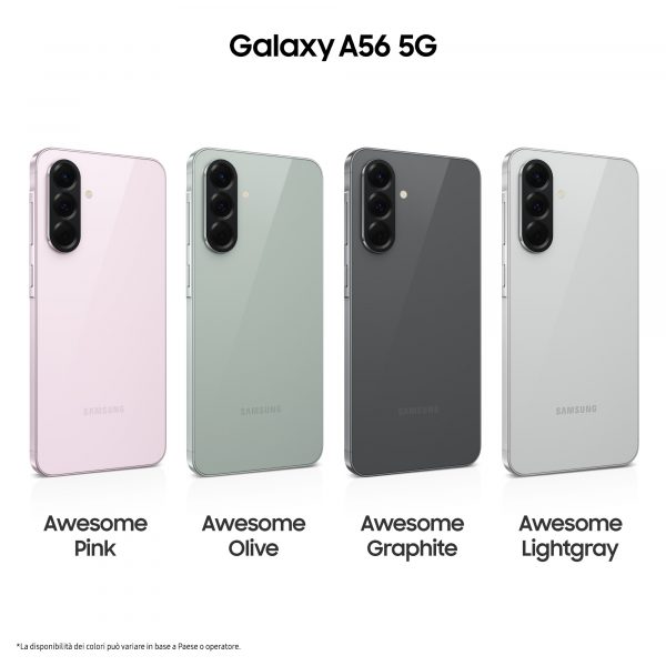 SAMSUNG GALAXY A56 128GB 8GB AWESOME LIGHTGRAY