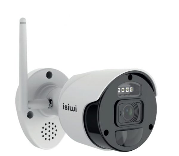 ISIWI TELECAMERA WIRELESS ISW-BFA2MP GEN1 PER KIT CONNECT  1080P 2MPX CON FUNZIONE PIR H265 IP66 AUD
