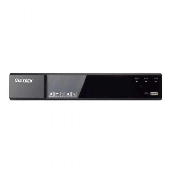 VULTECH SECURITY NVR 4 CANALI ULTRA-HD POE FINO A 8MPX H.265 HDMI P2P CLOUD 1 HD 4K