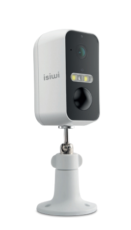 TELECAMERA A BATTERIA ISIWI WIRELESS FRI+ 5MPX BULLET FISSA PER ESTERNO IR LED E  SHOWCOLOR AUDIO BI
