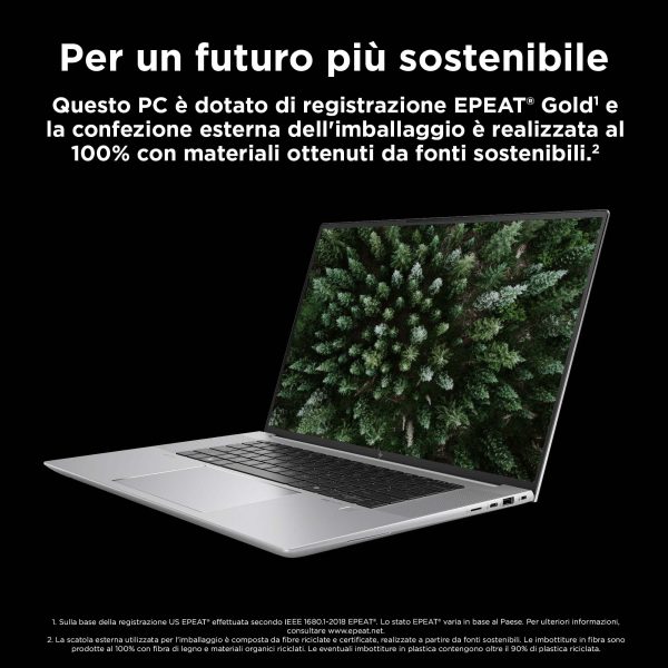 HP NB WKS ZBOOK STUDIO G11 ULTRA 9-185H 32GB 1TB SSD 16 WQUXGA RTX 4070 8GB WIN 11 PRO