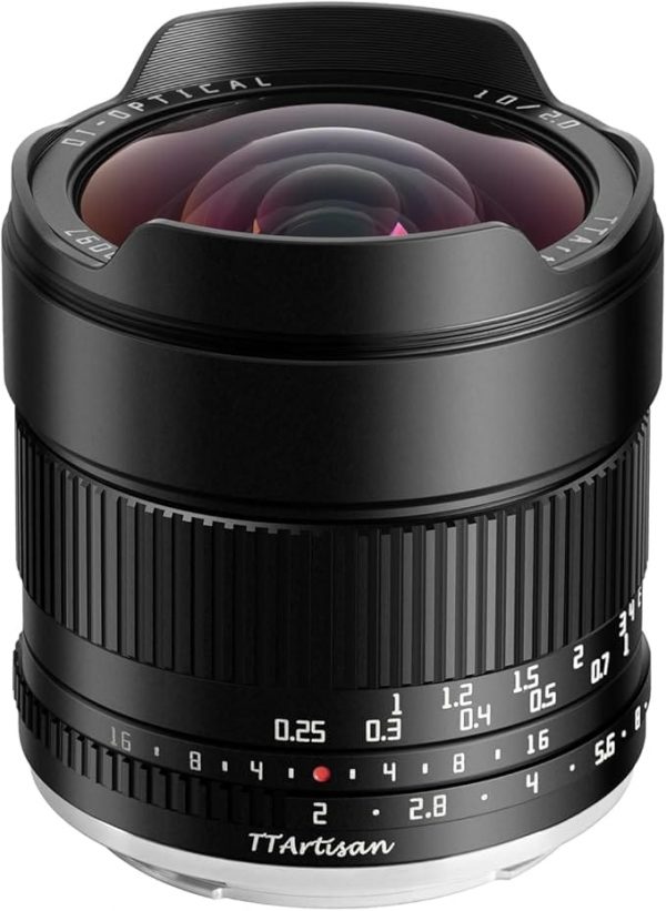 TTArtisan 10mm F2.0 Ultra Grandangolo per Fuji X Mount APS-C