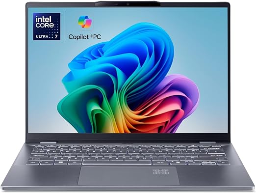 ACER NB 14" SF14-51-72G1 Intel Core Ultra 7 processor 256V 16GB 512GB SSD WIN 11 HOME