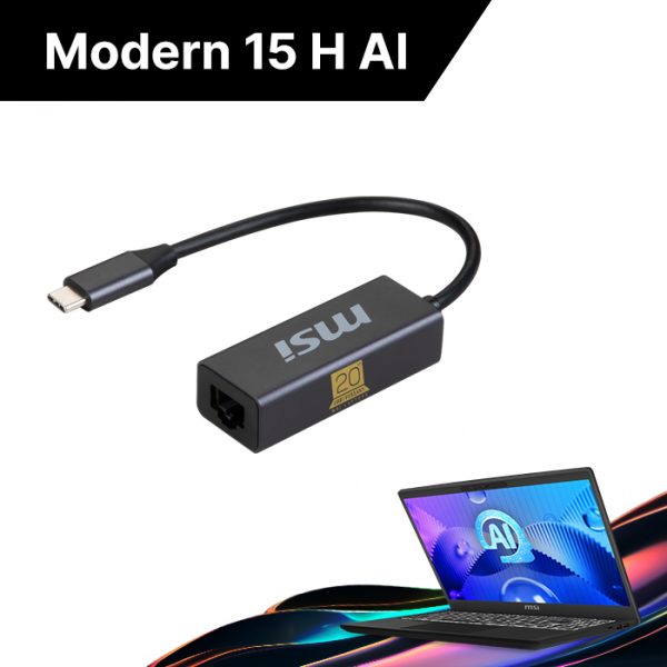 MSI NB MODERN H AI C1MG-034IT ULTRA 5 125H 16GB 512GB SSD 15.6 WIN 11 HOME