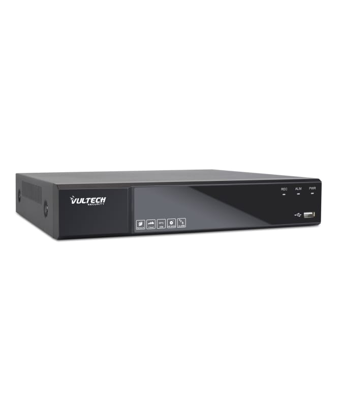 VULTECH SECURITY NVR 8 CANALI POE FINO A 5MPX H.265 HDMI P2P CLOUD 1 HD
