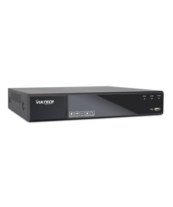 VULTECH SECURITY UVR 5IN1 IBRIDO 16CH ANALOG.+ 4 DIGIT. HDMI P2P CLOUD 1 HD 5MPX LITE H265 CVBS E AI