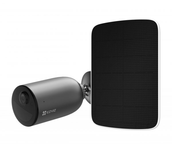 EZVIZ EB3 KIT KIT TELECAMERA EB3 2K + PANNELLO SOLARE TIPO F ( USCITA USB TYPE-C)
