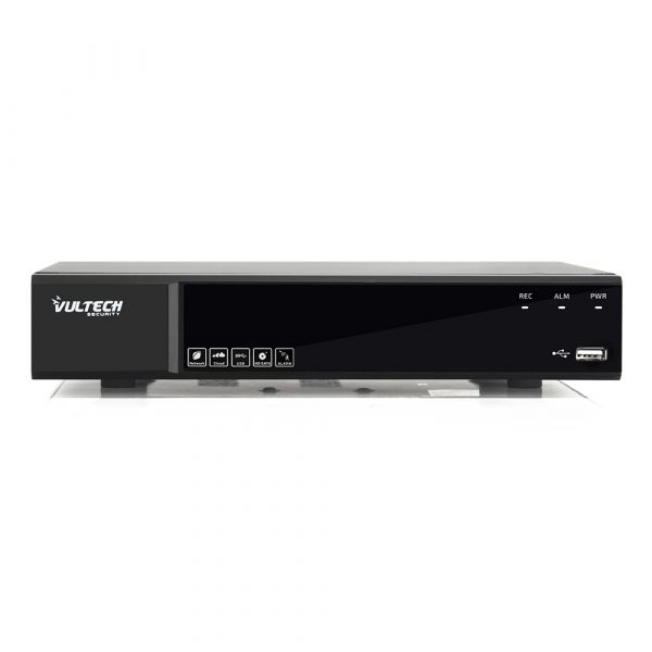 VULTECH SECURITY NVR 8 CANALI ULTRA-HD POE FINO A 8MPX H.265 HDMI P2P CLOUD 1 HD 4K