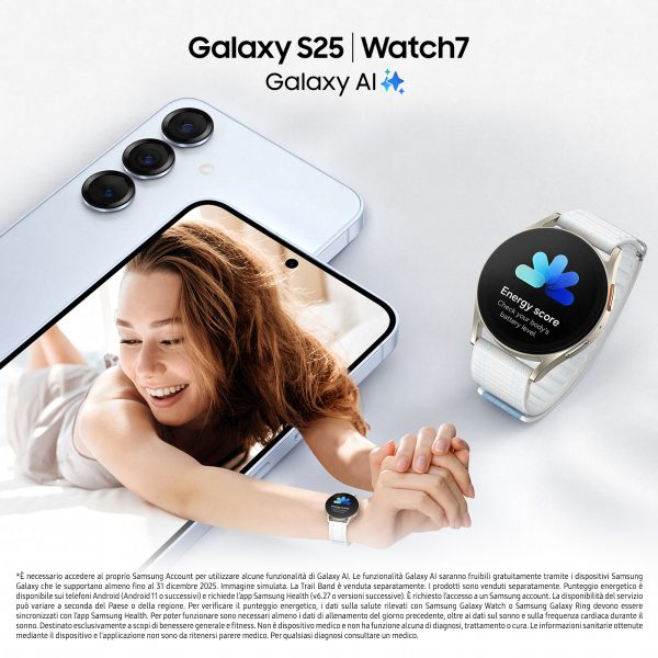 SAMSUNG GALAXY S25 5G 256 GB ICYBLUE