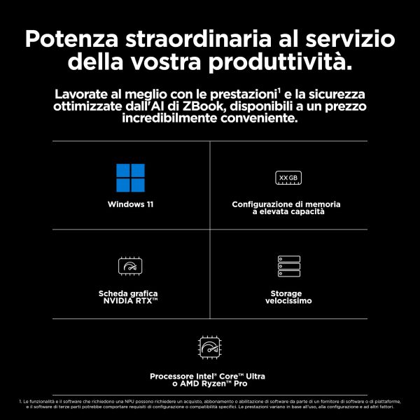 HP NB WKS ZBOOK POWER 16 G11 ULTRA 9 185H 32GB 1TB 16 RTX 2000 ADA 8GB WIN 11 PRO