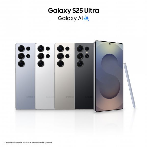 SAMSUNG GALAXY S25 ULTRA 5G 256 GB TITANIUM WHITESILVER
