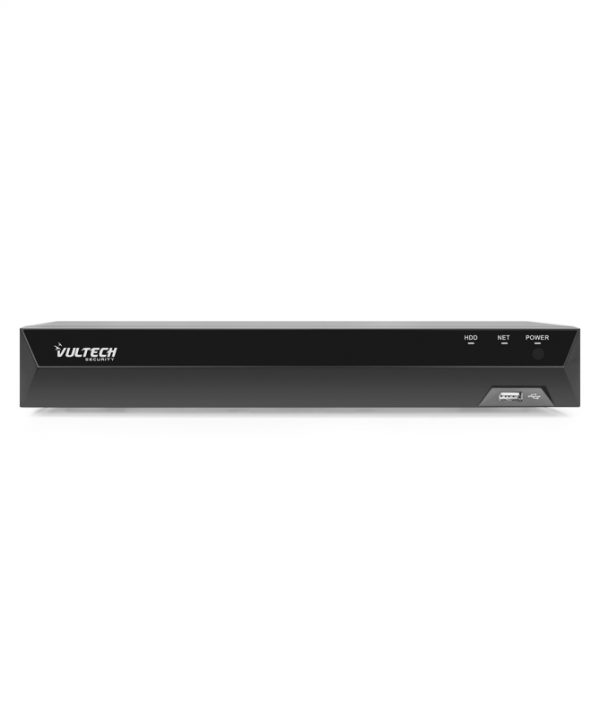 VULTECH SECURITY NVR 8 CANALI ULTRA-HD POE FINO A 8MPX H.265 HDMI P2P CLOUD 1 HD ALARM 4K