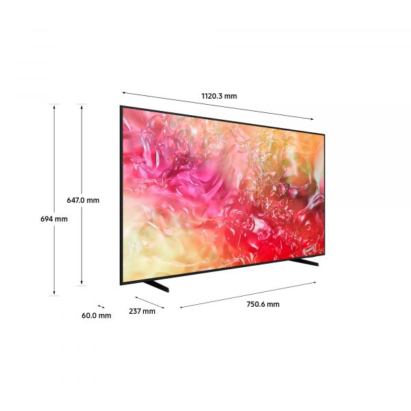 SAMSUNG SMART TV 50" 4K UHD WIFI LAN DLNA DVT2 DVBS2 HDR10 ITALIA NERO