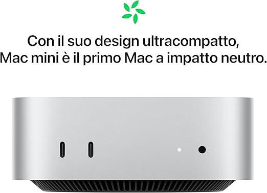 APPLE MAC MINI APPLE M4 PRO CHIP WITH 12CORE CPU AND 16CORE GPU 24GB 512GB SSD