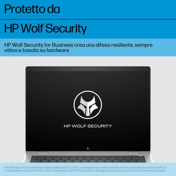 HP NB ELITE X360 1040 G11 WOLF SEC ULTRA 5-125H 16GB 512GB 14 WACOM PEN WIN 11 PRO 2YW