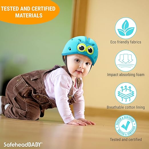 SafeheadBABY Casco di Sicurezza per Bambini – Il Miglior Alleato per le Prime Avventure del Tuo Piccolo