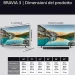 SONY 55 BRAVIA 3 S35B TV D-LED 55