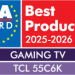 TCL 55C6K: La Migliore TV 4k Gaming Secondo EISA, Una Scelta Avanzata per Videogiocatori Esigenti