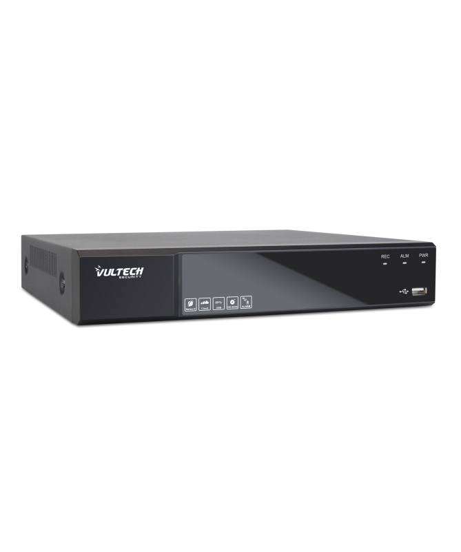 VULTECH SECURITY UVR 5IN1 IBRIDO 8CH ANALOG.+ 2 DIGIT.  HDMI P2P CLOUD 1 HD 5MPX LITE H265 CVBS  SUP
