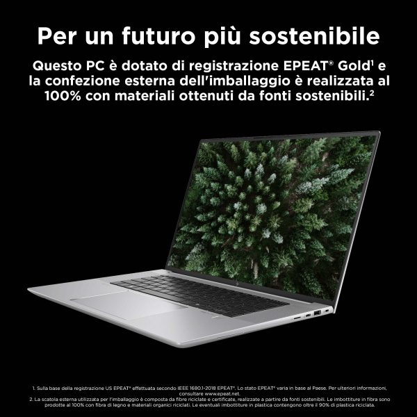HP NB WKS ZBOOK STUDIO G11 ULTRA 9-185H 32GB 1TB SSD 16 WQUXGA RTX 4070 8GB WIN 11 PRO