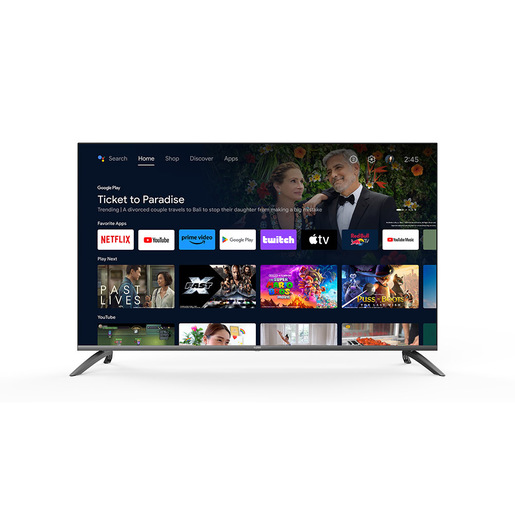 IOPLEE IOP50QA11 TV 127 cm (50'') 4K Ultra HD Smart TV Wi-Fi Grigio 250 cd/m²