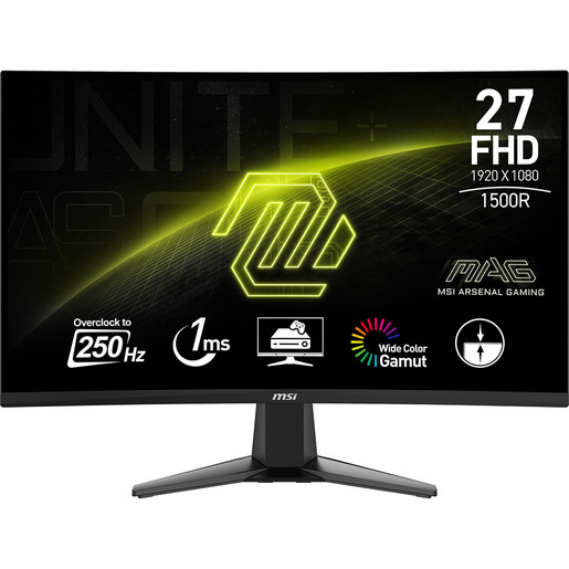 MSI MAG 27C6X Monitor PC 68,6 cm (27'') 1920 x 1080 Pixel Full HD LCD Nero