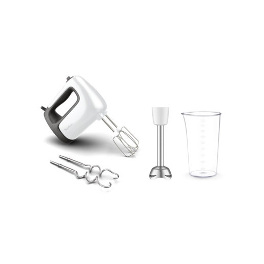 Moulinex HM4621 Sbattitore Prep'Mix+ con mixer in metallo
