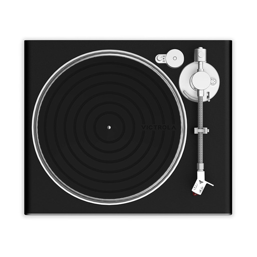 Victrola Hi-Res Carbon Giradischi con trasmissione a cinghia Nero, Argento