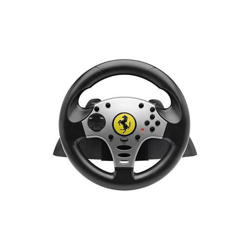 Thrustmaster Ferrari Challenge Racing Wheel (PC/PS3) Nero, Argento Game port Sterzo + Pedali Digitale PC, Playstation 3