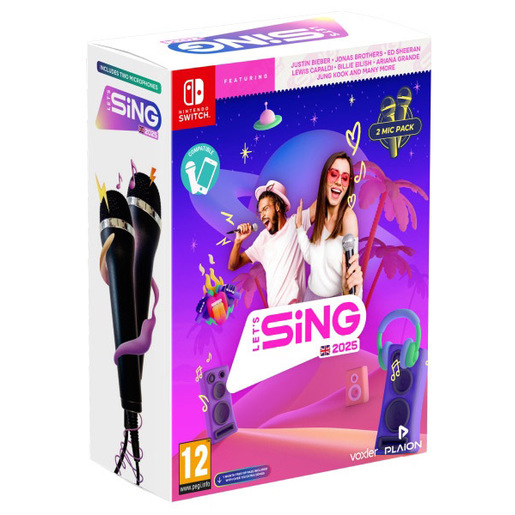 Let's Sing 2025 + Componente aggiuntivo, Switch