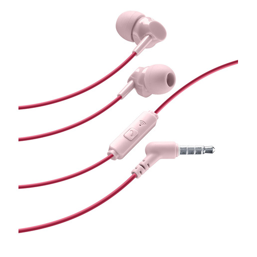 Cellularline Stylecolor Earphones - Jack 3.5mm Auricolare in-ear colorato con connettore Jack 3.5mm