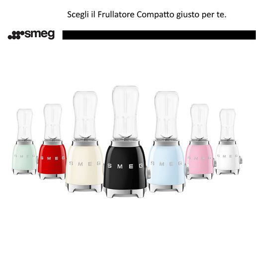 Smeg Frullatore Compatto 50's Style – Rosa LUCIDO – PBF01PKEU