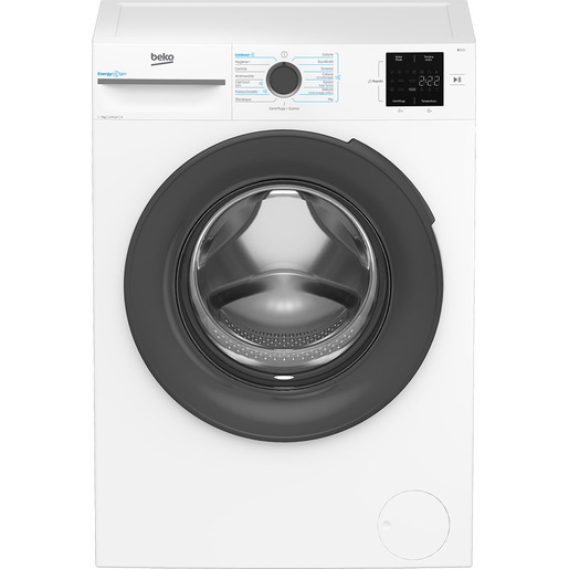 Beko b300 BMWU3711W: Lavatrice 7kg Slim, Classe A, 1200giri, tecnologia EnergySpin™, funzione a vapore SteamCure™, cassetto detersivo autopulente