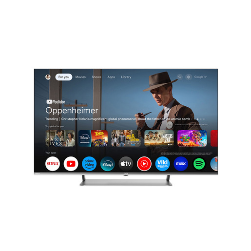 SABA SA55M91GTV TV 139,7 cm (55'') 4K Ultra HD Smart TV Wi-Fi Grigio 350 cd/m²
