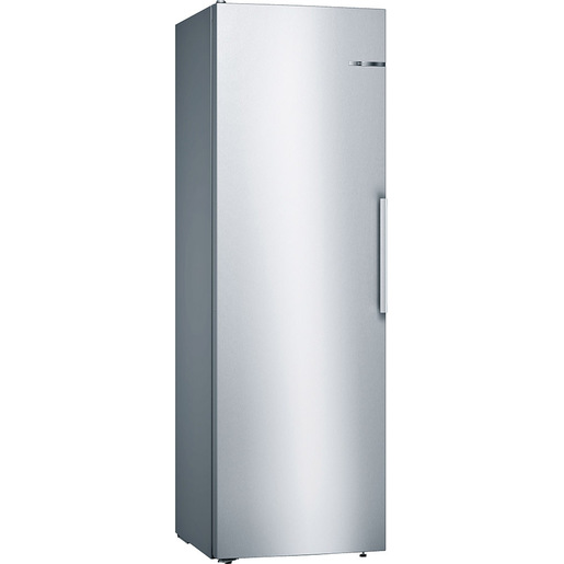 Bosch Serie 4 KSV36VLEP Frigorifero Monoporta da libera installazione 186 x 60 cm Metal look Classe E