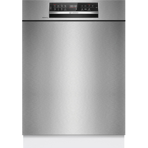 Bosch Serie 6 SMU6ECS12E Lavastoviglie da incasso sottopiano 14 coperti Acciaio spazzolato Classe A