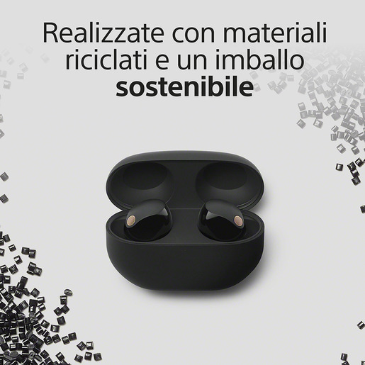 Sony WF-1000XM5 Cuffie Wireless con Noise Cancelling- Durata della batteria fino a 24 ore - Nero