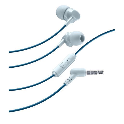 Cellularline Stylecolor Earphones - Jack 3.5mm Auricolare in-ear colorato con connettore Jack 3.5mm