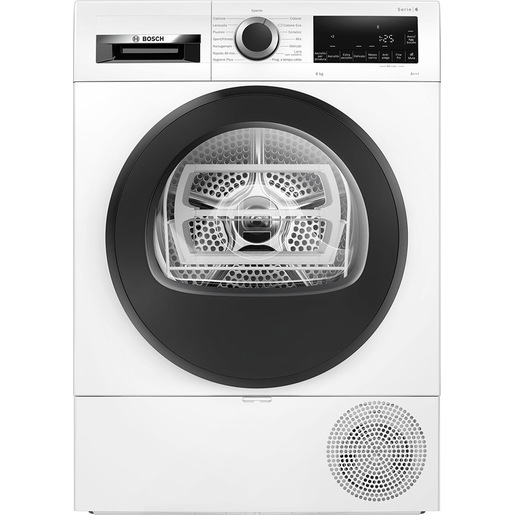 Bosch Serie 6 WQG233D0IT Asciugatrice a pompa di calore 8 kg Bianco