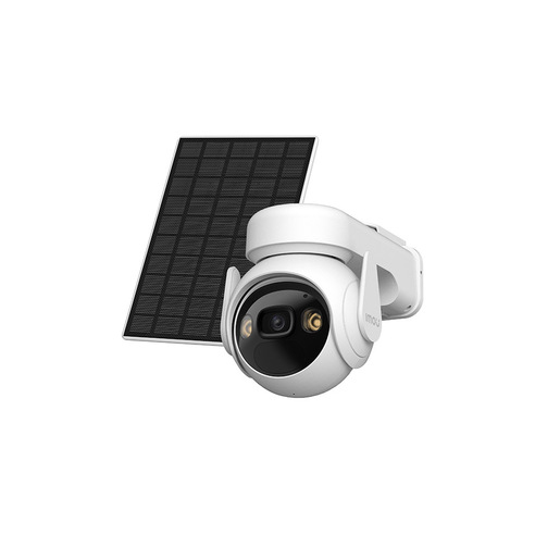 Imou Cell PT Lite Kit - Telecamera da Esterno a batteria con risoluzione 2K (3MP), Rilevamento Movimento/Umano, Visione Notturna a Colori, Audio Bidir
