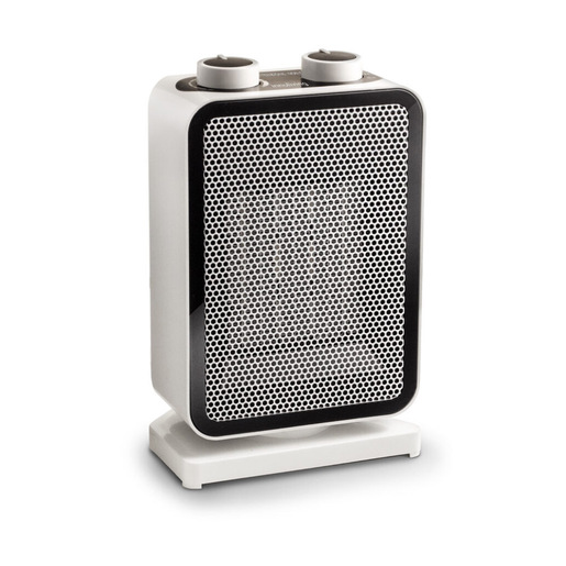 Innoliving INN-579 stufetta elettrica Interno Nero, Bianco 1500 W Riscaldatore ambiente elettrico con ventilatore