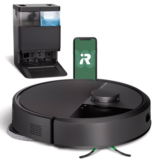 iRobot Roomba 405 Combo Plus 2 L Senza sacchetto Nero