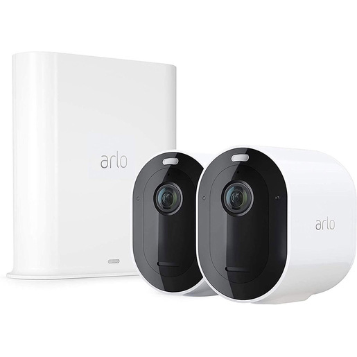 Arlo VMS4240P kit 2 telecamere di sicurezza IP Interno e esterno Lampadina Parete 2560 x 1440 Pixel + base