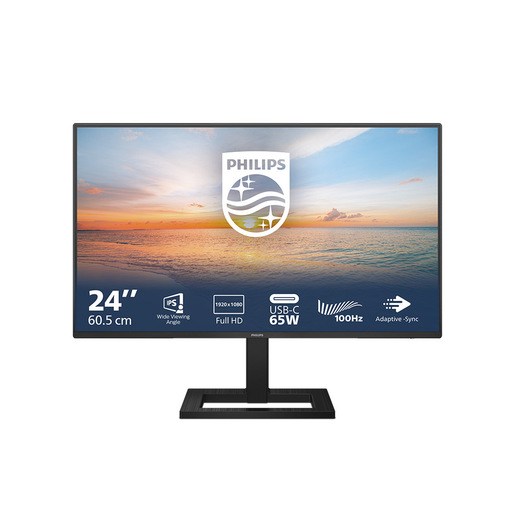 Philips Serie 1000 24E1N1300AE/00 Monitor PC 60,5 cm (23.8'') 1920 x 1080 Pixel Full HD LCD Nero