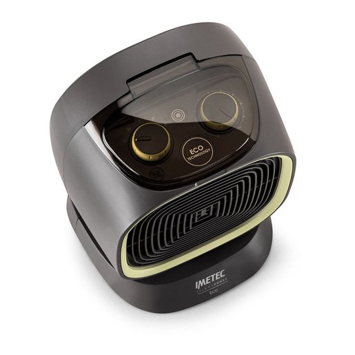 Imetec Silent Power Protection, Termoventilatore silenzioso, 2100 W, Stufetta Elettrica, Timer spegnimento programmabile, temperatura regolabile, 4 fu